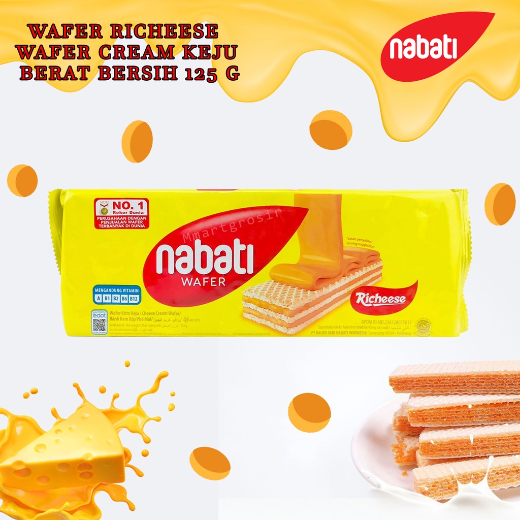 

NABATI BISKUIT RICHEESE 110 / WAFER