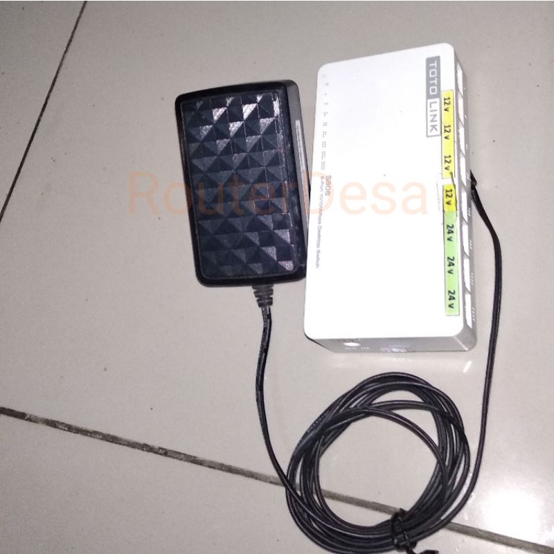 switch hub totolink 8port s808 modif poe