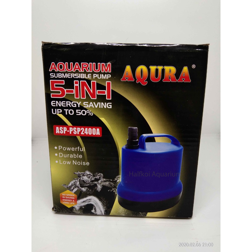 POMPA AQUARIUM KOLAM ASP 2400 AQURA NAIK 3 METER