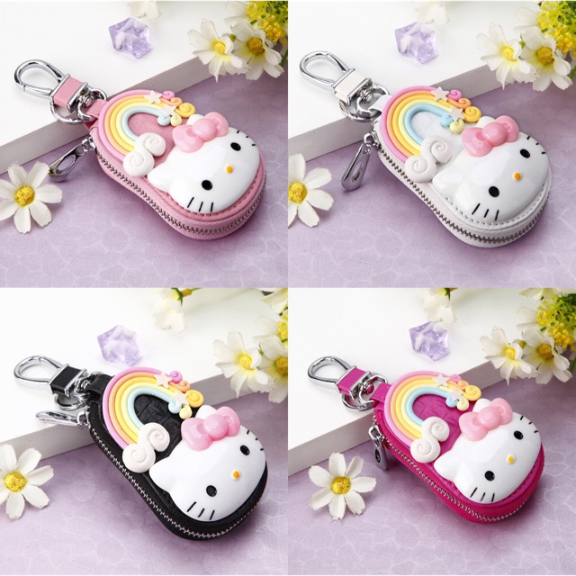 Gantungan kunci mobil stnk hello kitty Gantungan Kunci Mobil / Gantungan Dompet STNK / Gantungan Kunci Mobil Motif Hello Kitty