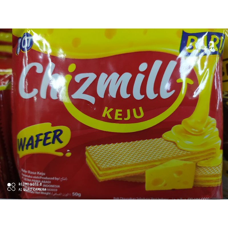 

Chizmill Wafer Keju 50 gram