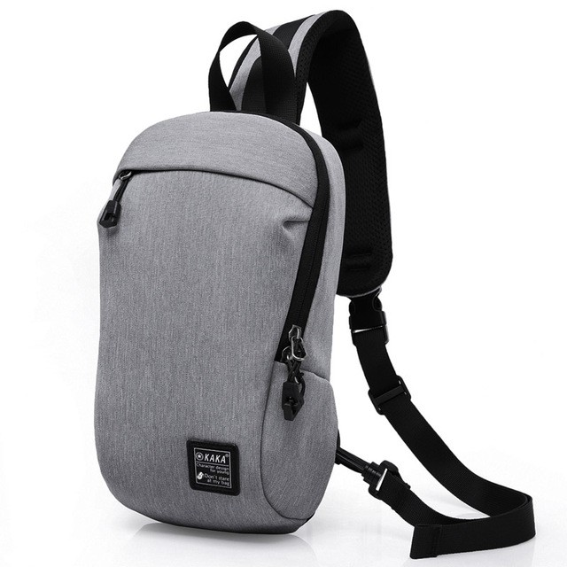 Tas Selempang KAKA Urban Style Crossbody Bag - 332 - Gray