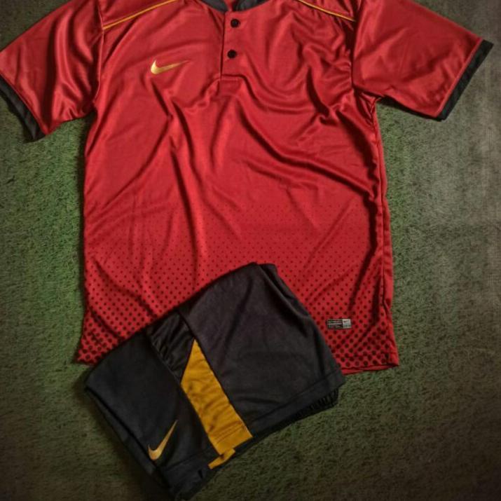 Sangat Nyaman.. Jersey Futsal Shanghai (Baju + Celana) / Jersey Berkerah / Jersey Bola Murah / Jerse