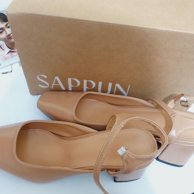 SAPPUN - Midheal 6,5cm original korea [Sepatu Wanita Heels]