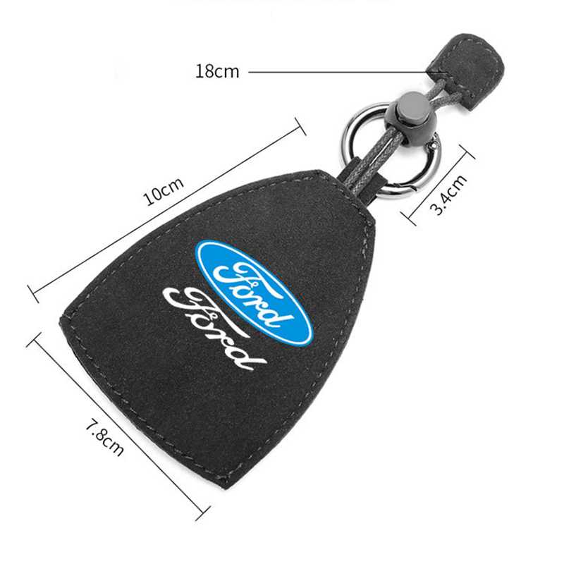 Suede Car key bag Universal fob for Ford Car Key Case