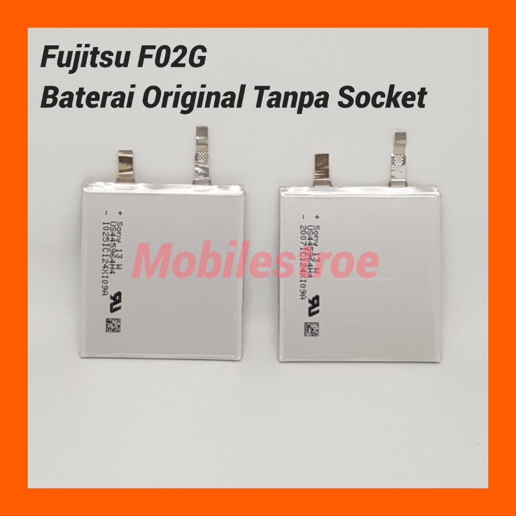 BATERAI FUJITSU F02G TANPA SOCKET ORIGINAL