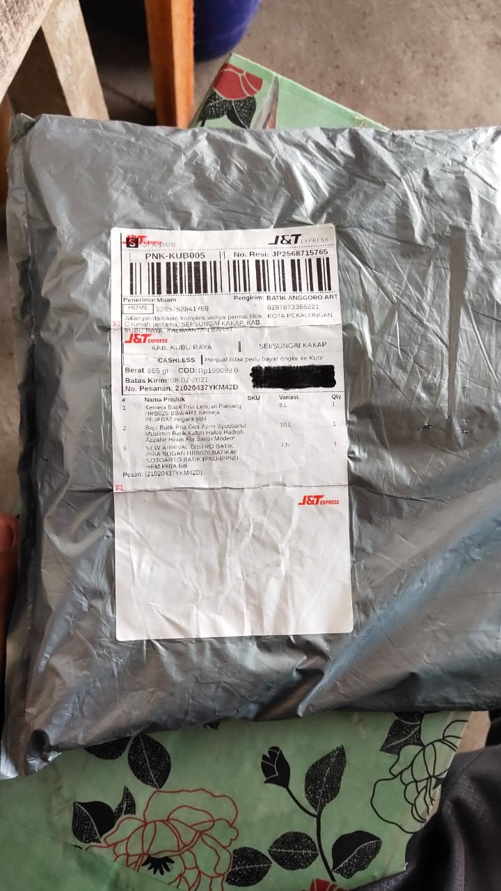 Kemeja Batik Pria Lengan Panjang Hrb026 Bswart Kemeja Pejabat Negara Sipil