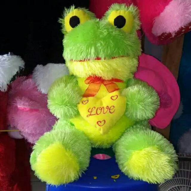 Boneka Keropi love size:L