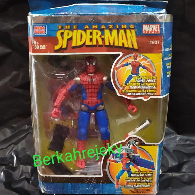 THE AMAZING SPIDERMAN MARVEL HEROES MEGABLOKS Best Seller
