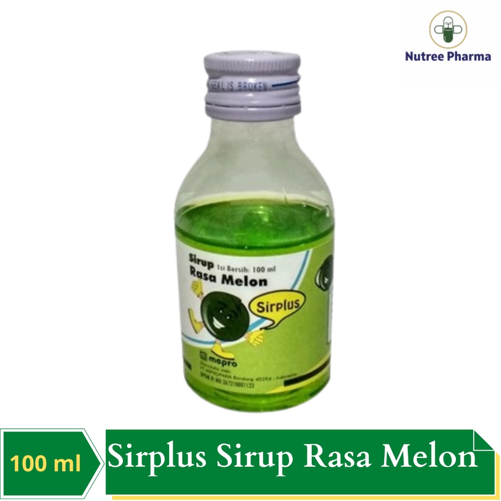 

Sirplus Sirup Rasa Melon 100 ml