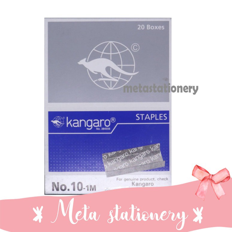 

Isi Staples Kangaro No 10 (1pack)