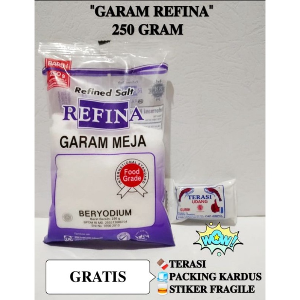 

Garan Meja GRATIS terasi khas CIREBON