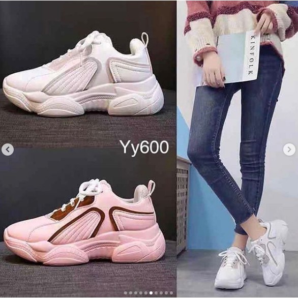 Sneakers YY600 sepatu wanita import realpict