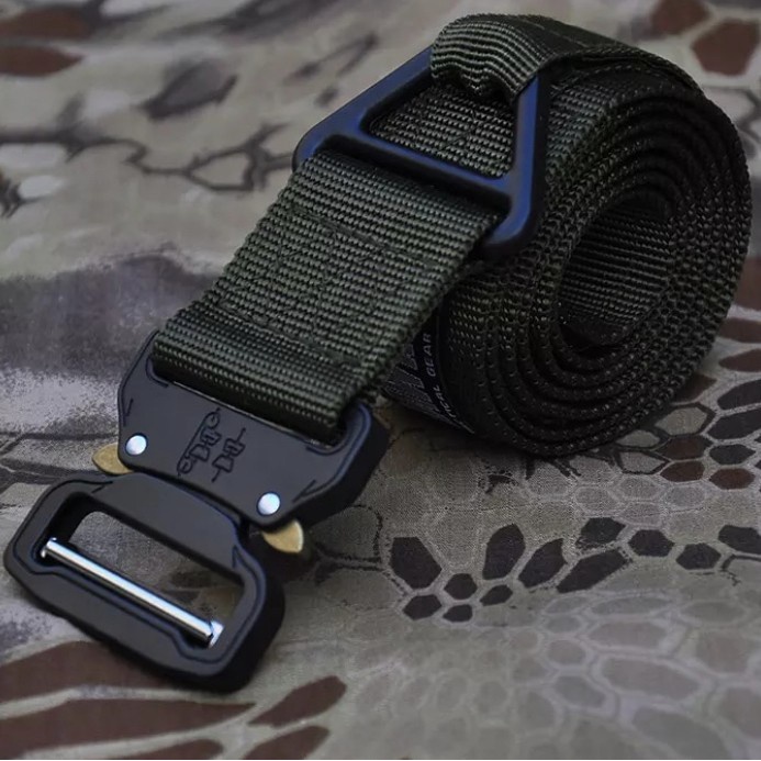 QUALITY Cobra Style Ikat Pinggang Tactical Blackhawk Duty Belts CQB Metal V2