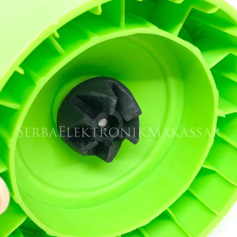 Mounting Blender Miyako Model Lama Gigi Karet Hijau Putih