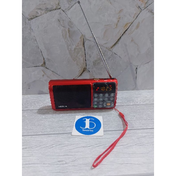 Radio Portable 3 Band Sonia SN 523A - Speaker Murotal Alquran