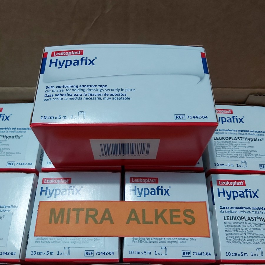 Hypafix 10cm x 5m. Hypafix 10 cm x 5 m. Hypafix 10cmx5m. Hifafix 10cm. Hipafix 10 cm. Plester BSN