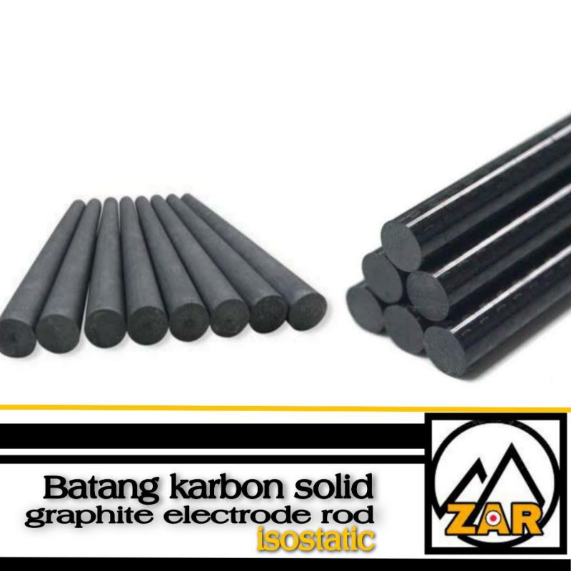 batang karbon elektroda karbon graphite elecrode rod isostatic