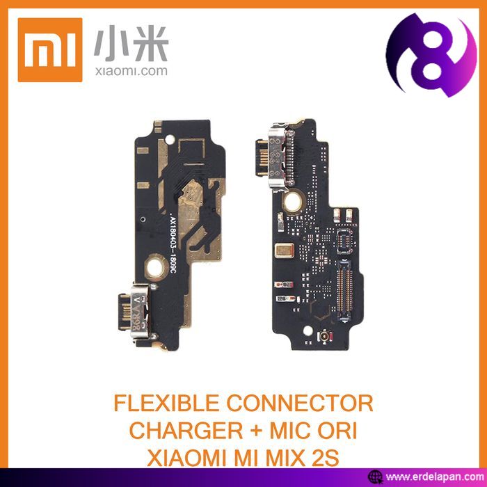 FLEXIBLE CONNECTOR CHARGER + MIC ORI (XIAOMI MI MIX 2S)