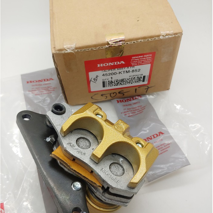 Kaliper Rem Depan Supra X 125 Original Honda Ktm fix