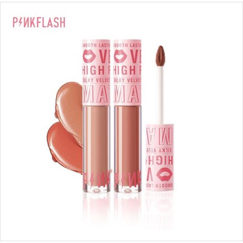 Pinkflash Lipcream Silky Velvet Matte Pinkflash Lip Cream Pinkflash Lipstik Pinkflash Lipstick Pinkflash Lip Velvet Pinkflash Lipstick Pink Flash