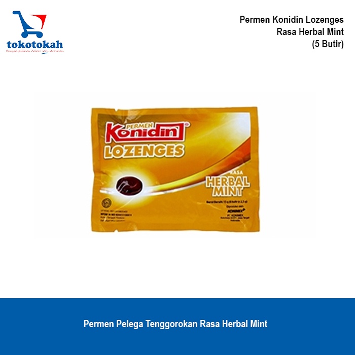 

(20 pcs) KONIDIN LOZ Permen Batuk produksi KONIMEX