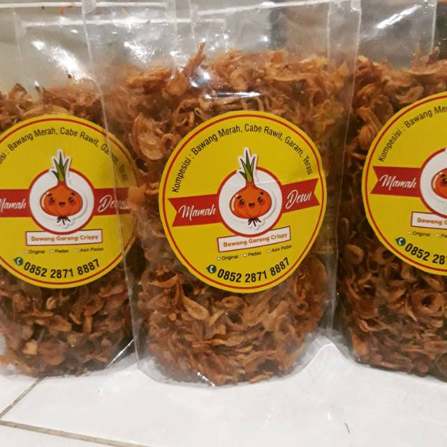 

Bawang goreng crispy/ cemilan pedas/bawang goreng