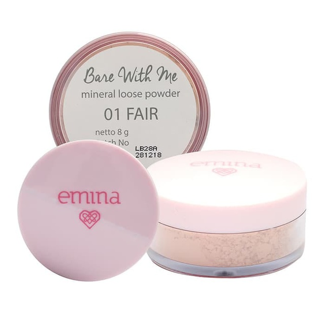 Emina Bare With Me Loose Powder Fair 01