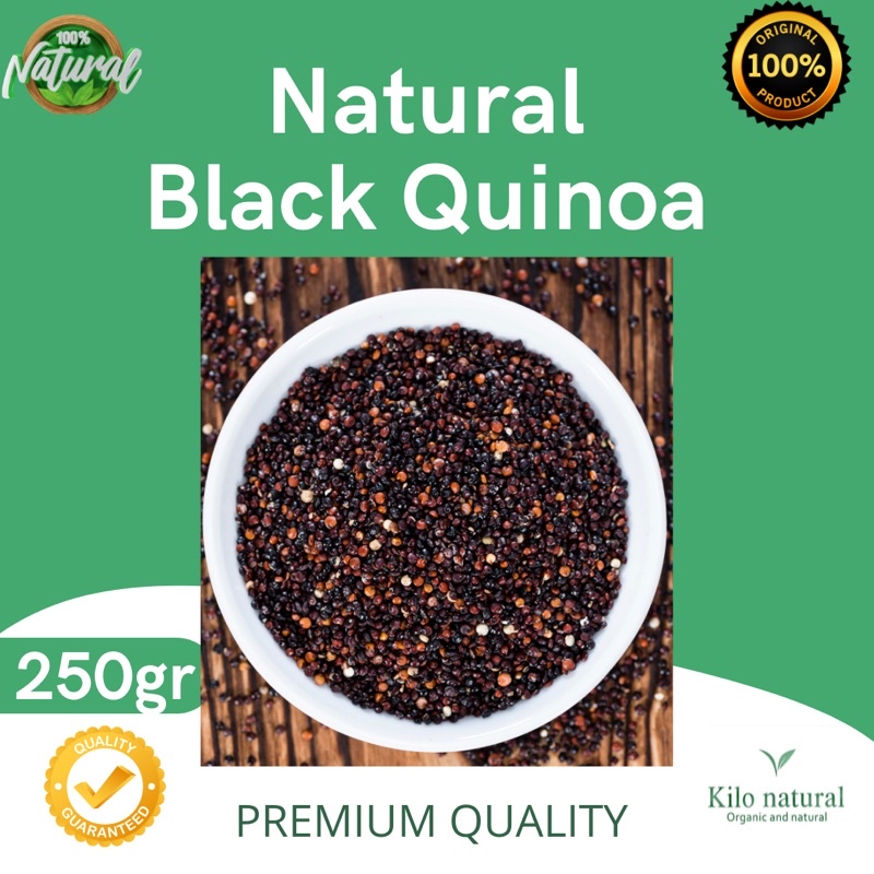 

Natural Black Quinoa 250Gr / Quinoa Hitam Natural 250Gr