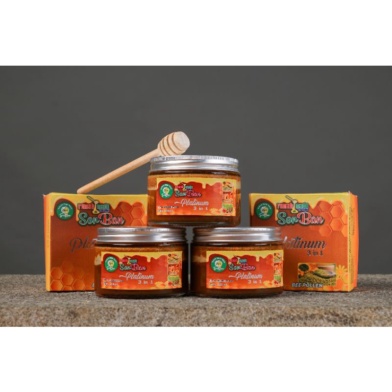 

Madu Platinum 3 in 1 Asli 100%- Madu Murni SorBan _* 31*_ - Sehat, Natural 100%
