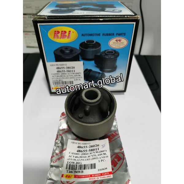 Bushing lower arm camry alphard harrier RBI