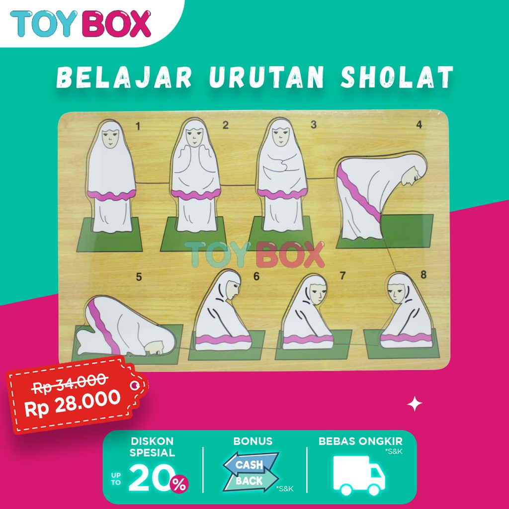 

PUZZLE KAYU URUTAN SHOLAT / MAINAN ANAK EDUKASI PEREMPUAN LAKI LAKI