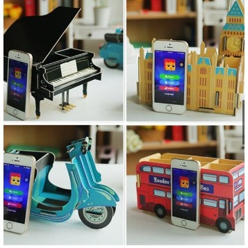 DIY Tempat Penyimpanan Pensil / ATK Unik 3D / DIY Storage Organizer Alat Tulis Unik 3D-2