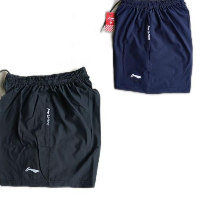 Celana pendek running pria celana parasut micro Celana Lari jogging celana badminton tenis celana pe
