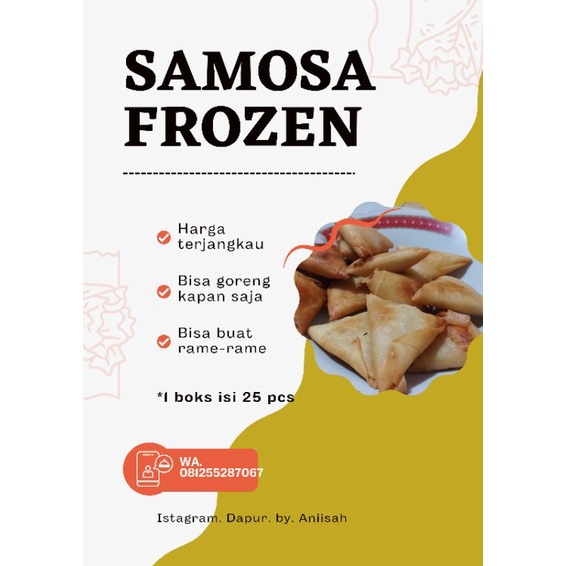 

Samosa Frozen