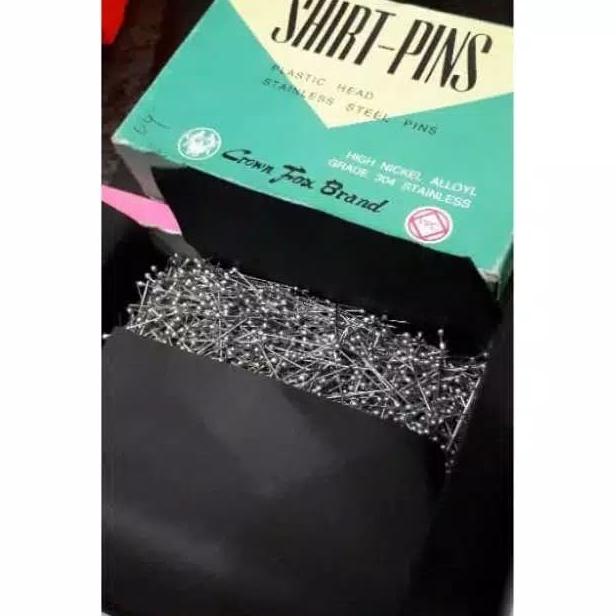 Jarum Pentul / Jarum Pentul Jilbab / Pentul Kepala Silver Perkotak