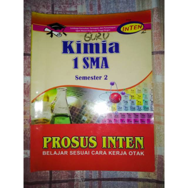 Buku INTEN Kimia 1 SMA Semester 2