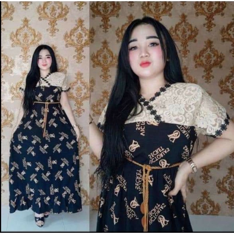 ⭐️✅DASTER ARAB Brokat ZAHIRA RESLETING DEPAN | RAYON SUPER | RENDA MILO ORI KAIN TEBAL HALUS Premium