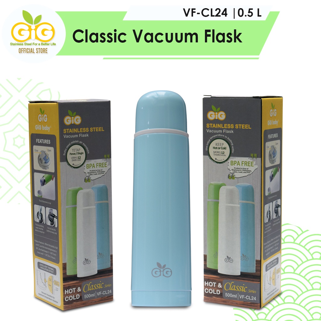 Termos GIG Baby Classic Vacuum Flask Termos 500ml VF-CL24 / Tumbler / Stainless Steel