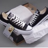 Supplier sepatu Allstar Classic Low Sepatu Sneakers Alstar Convers Pendek Warna Hitam Bahan Canvas//SEPATU SNEAKERS CONVERS ALL STAR S 031 | SEPATU ALL STAR BOOT PRIA WANITA MASA KINI pria dan wanita //sepatu keren termurah harga pabrik tangan pertama