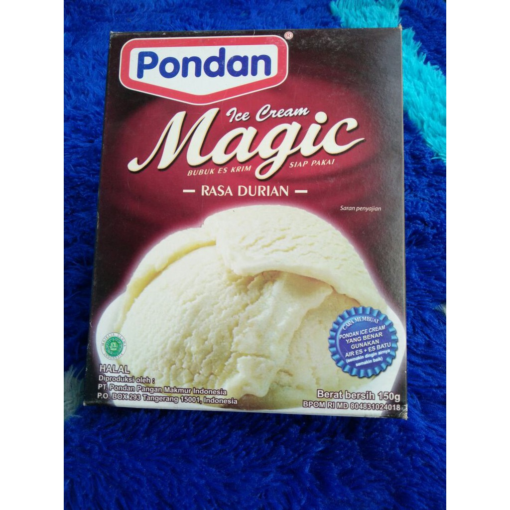 BAHAM ES KRIM SIAP SAJI BUBUK ES KRIM INSTAN MAGIC iICEi 