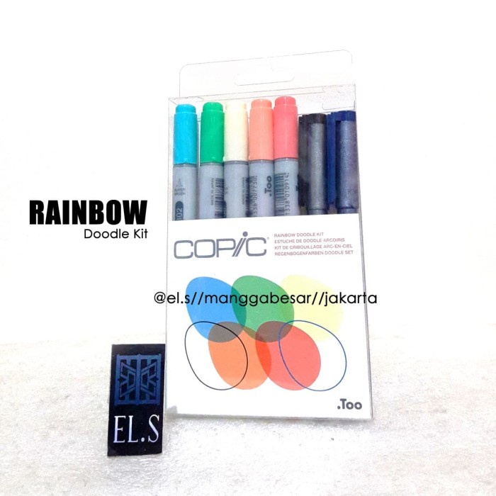 

Hemat Copic Doodle Kit Rainbow Berkualitas