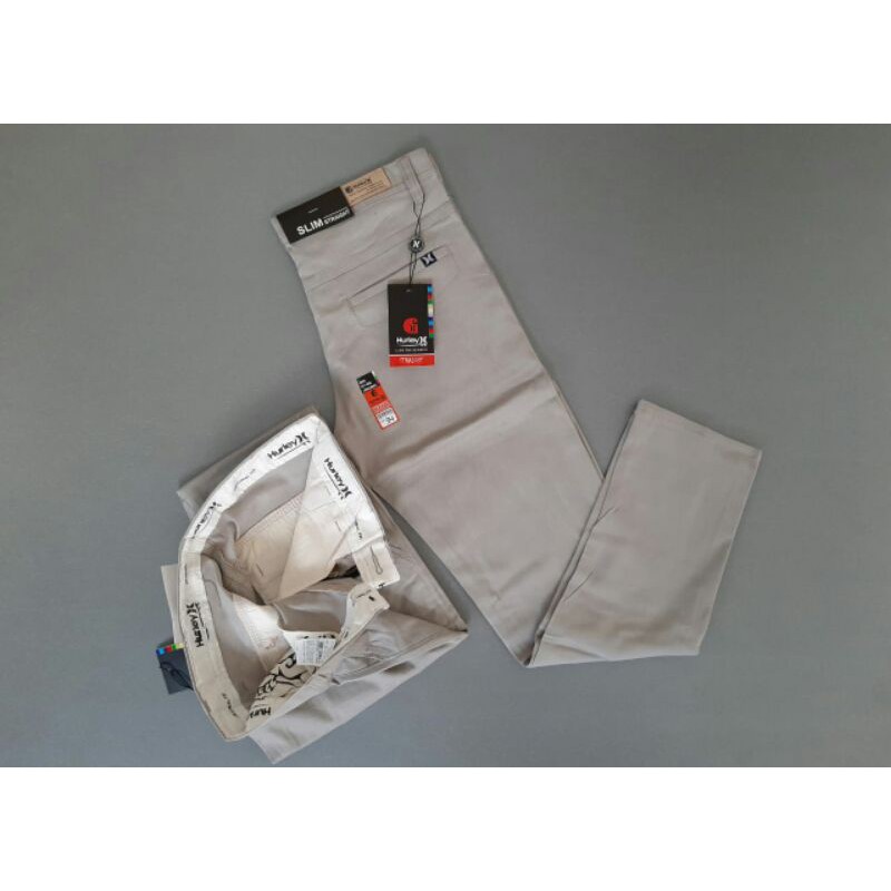 celana chino distro pria original hurley