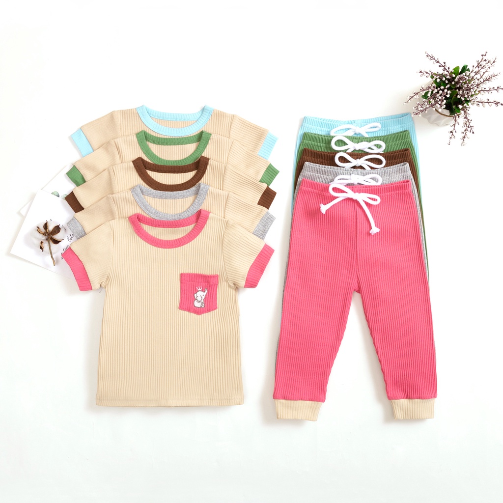 ROYALE BEBE EMERY PAJAMAS SETELAN PIYAMA ANAK 1-5 TAHUN