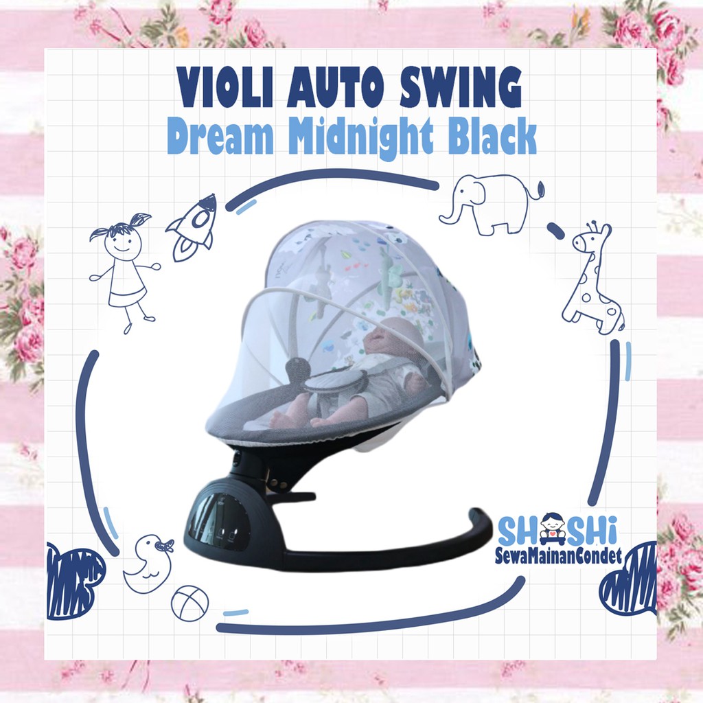 Sewa Violi Auto Swing Dream Midnight Black