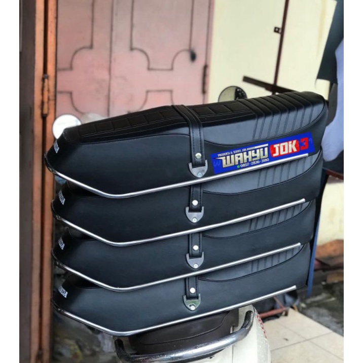 JOK GL 100 STANDAR DLESERAN anti gembos dijamin rapat tengki - jok gl 100/125