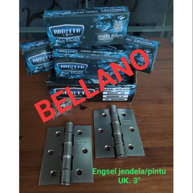 Engsel jendela atau pintu ukuran 3 inch