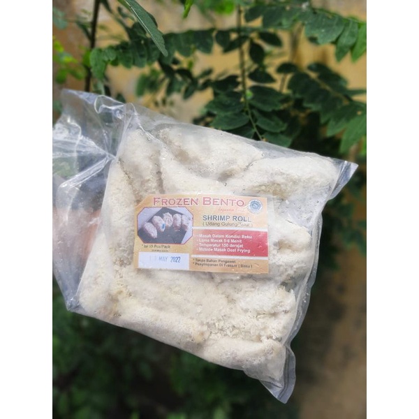 

SHRIMP ROLL JUMBO isi 15/pack, uk. lebih besar