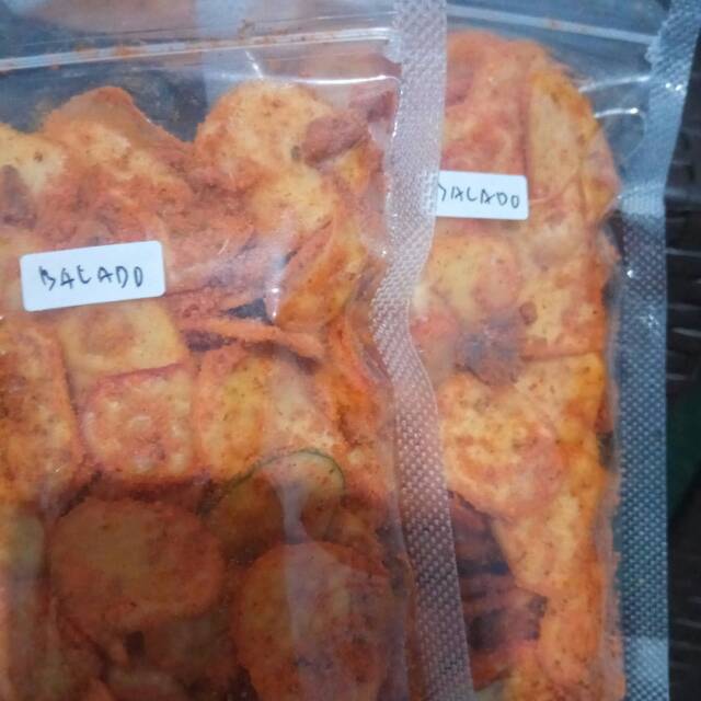 

Kerupuk/keripik seublak "shazhi" varian rasa original,balado,pedas,extra pedas