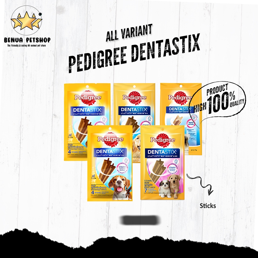 Makanan Anjing Pedigree Dentastix all varian